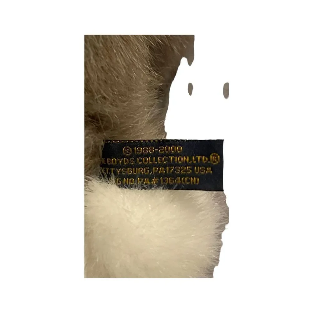 New Boyds Bears Gray Brown Bunny Rabbit Plush Toy Soft Stuffed Animal Small